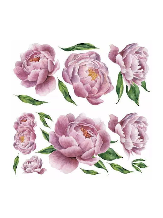Dekorativer Aufkleber Wand Large Peony 1Stück RoomMates Decor