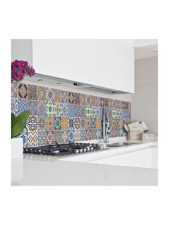 Decorative Sticker Wall Azulejos Multi 1pcs 180x45cm Ango