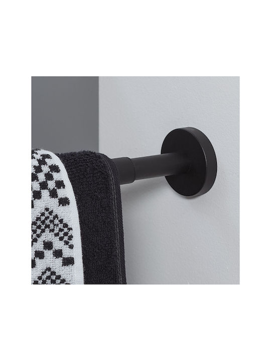TIGER Double Wall-Mounted Bathroom Rail Inox Black