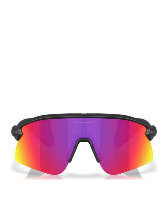 Oakley Stunt Devil S Мъжки Слънчеви Очила с Черна Пластмасова Рамка и Многоцветни Огледални Стъкла