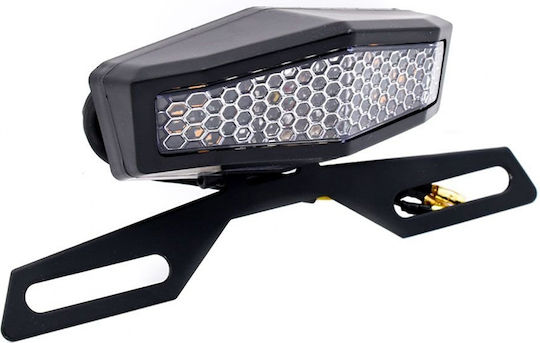 Rücklicht Led Φλάς Motorrads 1Stück 12V Universal Jn-2810 Weiß Oem