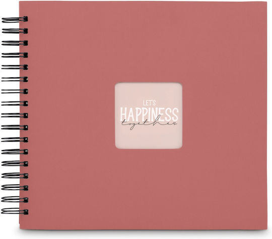 HAMA Fine Art Photo Album For 100 Orange Photos 28x24cm