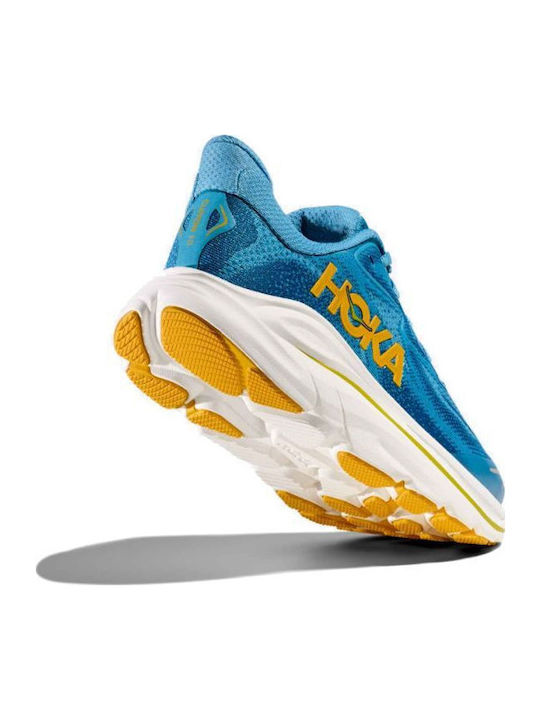 Clifton 10 Kids Sports Shoes Running with Laces Blue