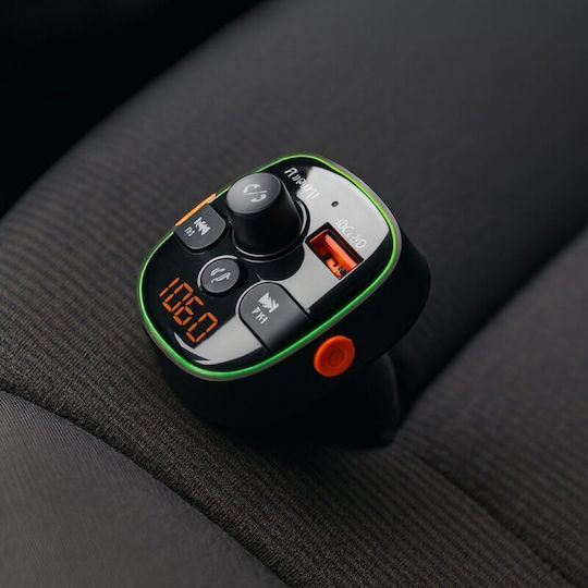 Akai Proffesional FM Transmitter Car Fmt54t with Bluetooth / USB