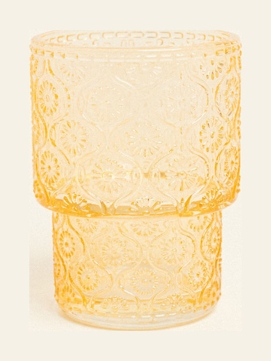 Beauty Home Κηροπήγιο Γυάλινο 7 X 9,2 Cm Πράσινο