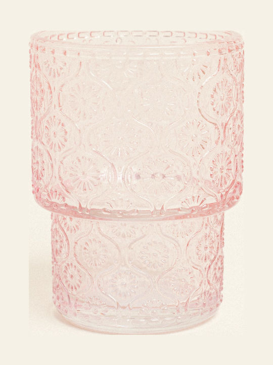 Beauty Home Κηροπήγιο Γυάλινο 7 X 9,2 Cm Πράσινο