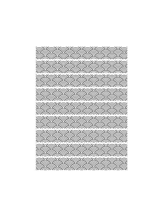 Αυτοκόλλητο Σκάλας Τιμή Ανά Τεμάχιο Black White 160cm