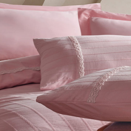 Şaheser Set Double 200x220 Jasmin Pink (powder Pink)