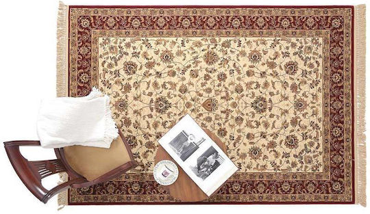 Royal Carpet 8349 Rug Rectangular with Fringes Sherazad Ivory