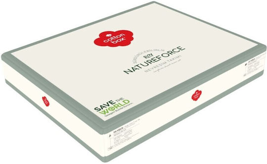 Cottonbox Set Huse Pentru Pilote Forta Naturii 160x220cm Simplă Cu Față De Pernă și 1 Cearșaf Gri