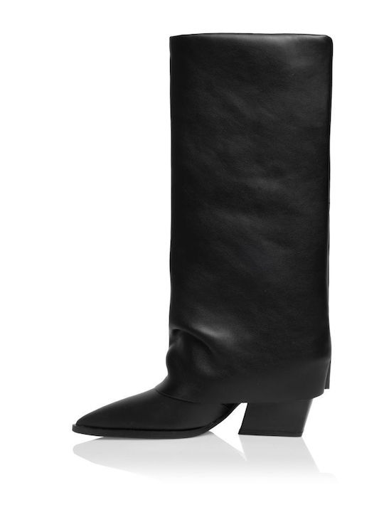 Cizme dama cu toc înalt Negre