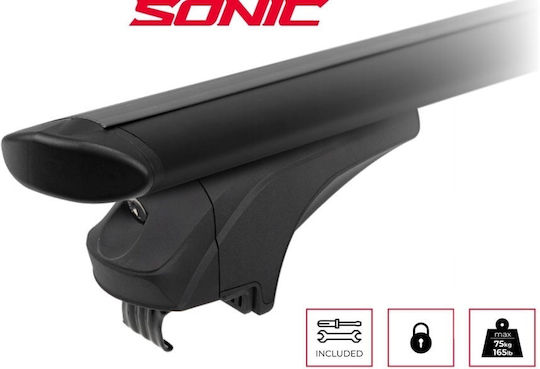 Menabo 120cm. pentru Audi Q5 2017+ (Set cu picioare) Negre