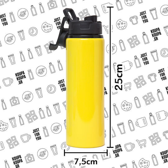 Koupakoupa Winnie Puuh Kinderflasche Aluminium mit Schraubverschluss Auslaufsicher 850ml