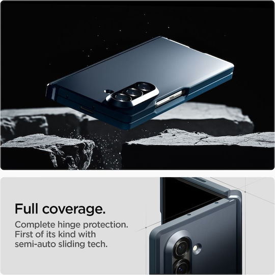 Spigen Tough Back Cover Silicone / Plastic Navy Blue (Galaxy Z Fold7)
