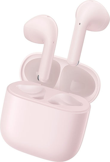 Edifier X2 Plus Earbud Bluetooth хендсфри Слушалки с Устойчивост на Пот и Кутийка за Зареждане Розов