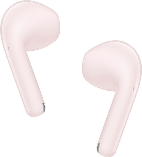 Edifier X2 Plus Earbud Bluetooth хендсфри Слушалки с Устойчивост на Пот и Кутийка за Зареждане Розов