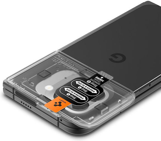 Spigen Optik EZ Fit Προστασία Κάμερας Tempered Glass Διάφανο για το Google Pixel 9 Pro Fold