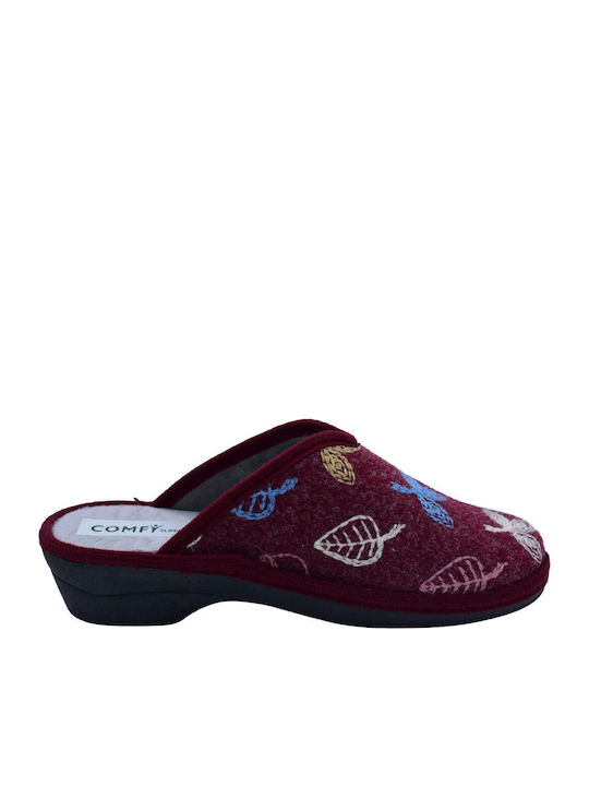 Anatomical Women's Slippers Burgundy