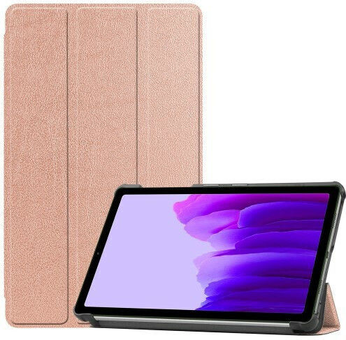 Smartcase Flip Cover Leather Rose Gold Samsung Galaxy Tab A7 Lite T220 T225