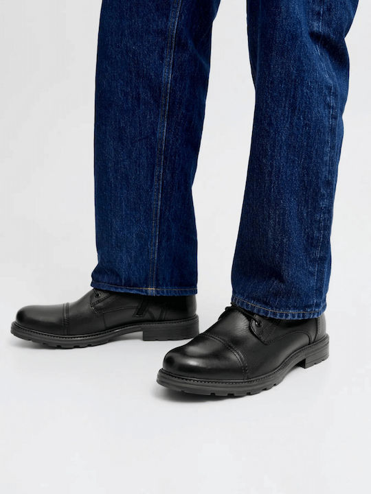 Leder Gray Herrenstiefel