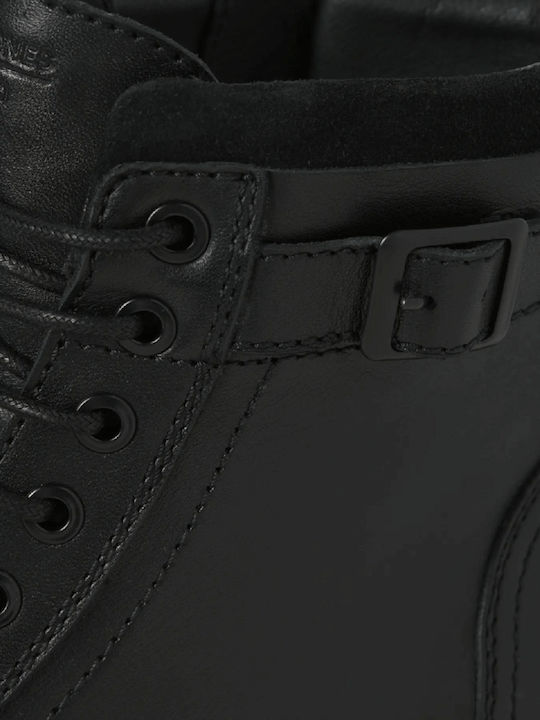Leder Gray Herrenstiefel