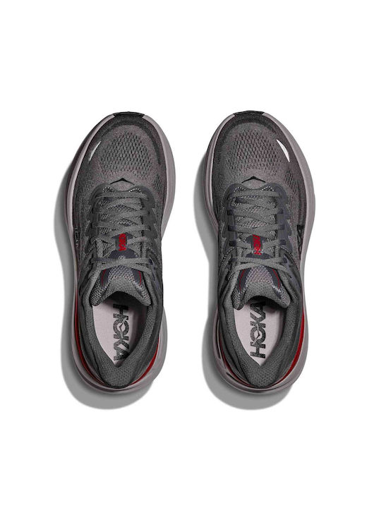 Bondi 9 Ανδρικά Αθλητικά Παπούτσια Running Satellite Grey / Outer Orbit