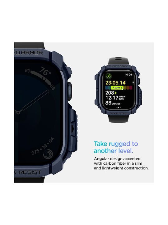 Spigen Rugged Armor Θήκη Σιλικόνης σε χρώμα για Apple Watch 42mm