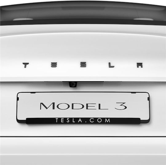 Spigen Tesla Rear Emblem Logo Full Cover Black for Tesla Model 3 2024 Acp08549