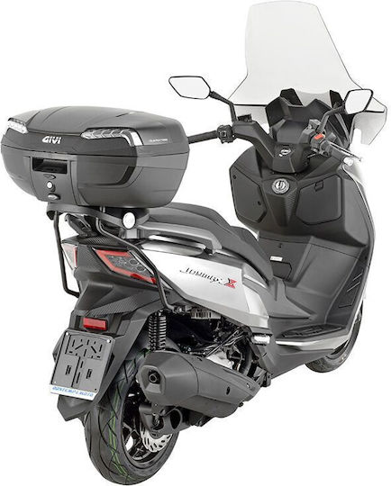 Givi Riviera Monolock Monolock Μπαγκαζιέρα Μοτοσυκλέτας 46lt Μαύρη