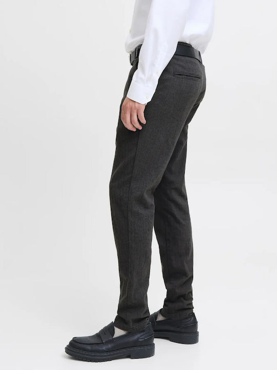 Hose Chino in Schlanker Passform Dark Grey