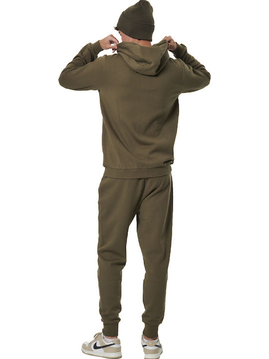 Sweatpants with Elastic Khaki