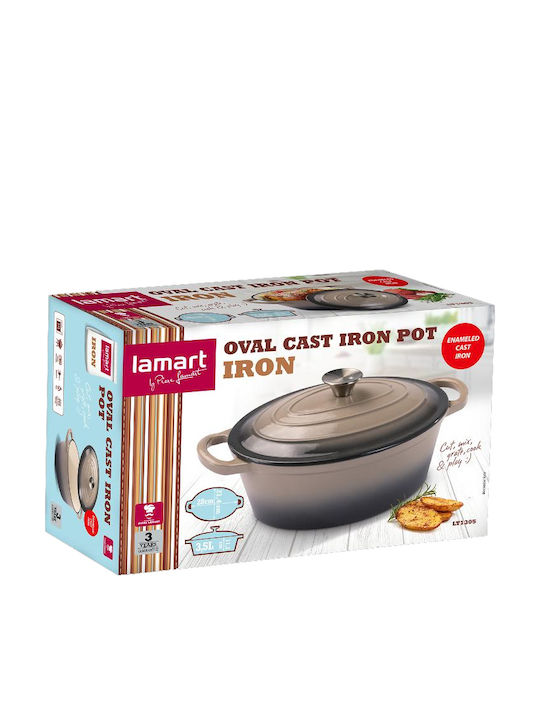 Lamart Cast Iron Dutch Oven 3.5lt Lamart Cast Iron Dutch Oven 3.5lt