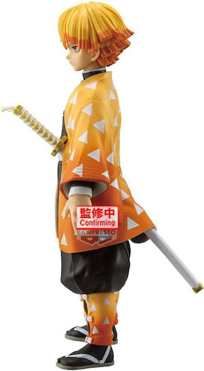 Dämonenjägerin Kimetsu No Yaiba Grandista Zenitsu Agatsuma Sammelbare Figur Statue 24cm