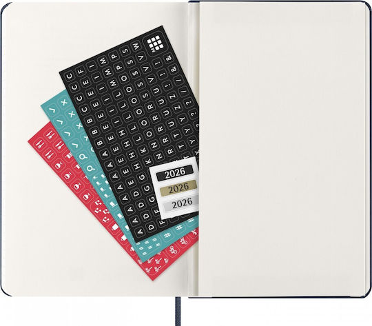 Moleskine Daily Планиращ 2026 13x21см. (Различни дизайни)