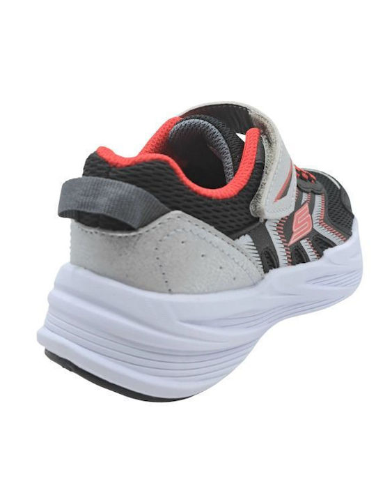 Microspec Kinder Sneakers mit Klettverschluss Schwarz