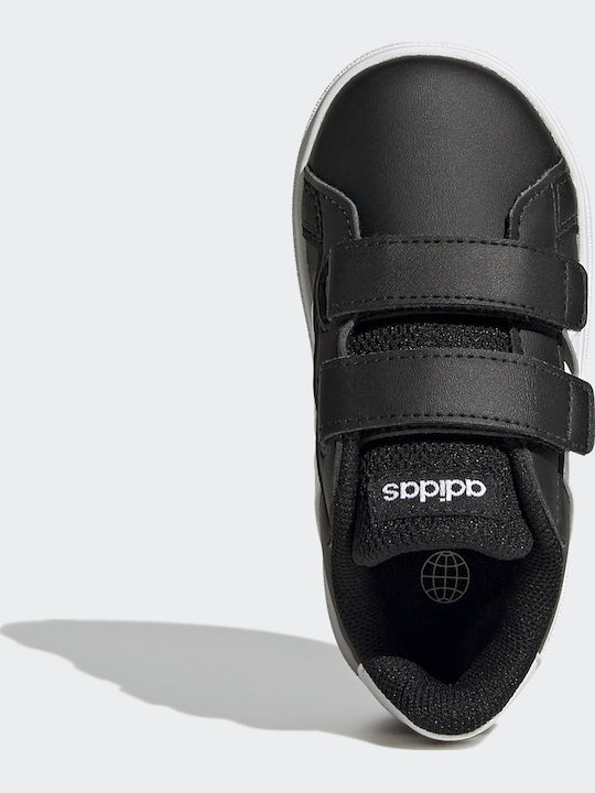 GRAND COURT 2.0 Παιδικά Sneakers με Σκρατς Core Black / Cloud White