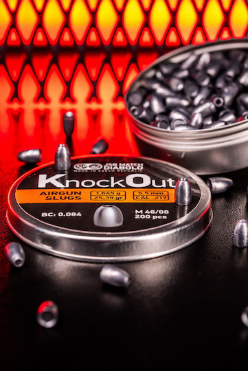Пелети JSB KO Slug 217 5.5mm 200бр 1.645g