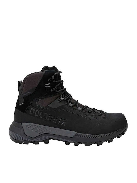 Dolomite Men's Hiking Boots Waterproof with Gore-Tex Membrane Black