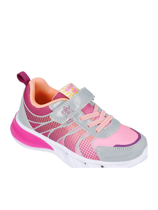 Παιδικά Sneakers με Σκρατς Ροζ