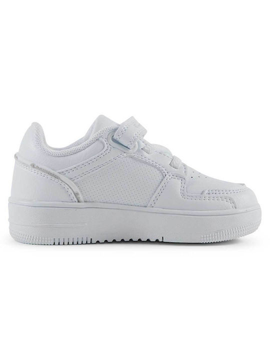 Παιδικά Sneakers με Σκρατς Λευκά