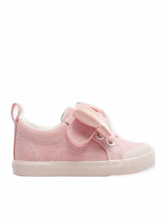 Παιδικά Sneakers με Σκρατς Ροζ