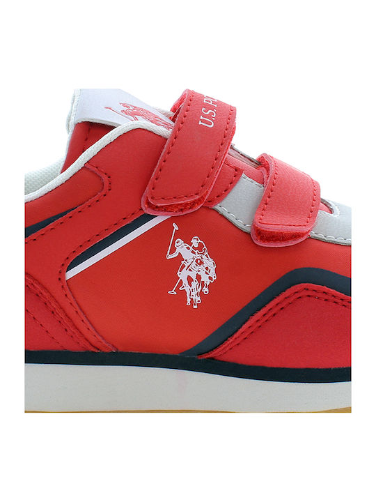 Παιδικά Sneakers με Σκρατς Κόκκινα
