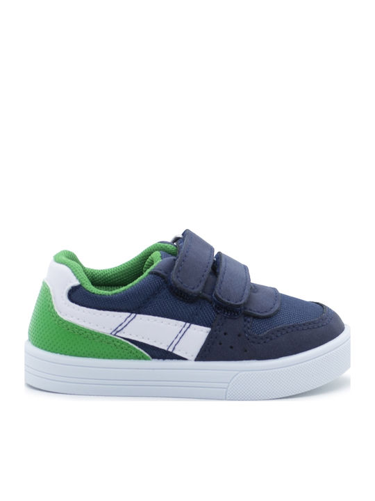Fulton Παιδικά Sneakers με Σκρατς Μπλε