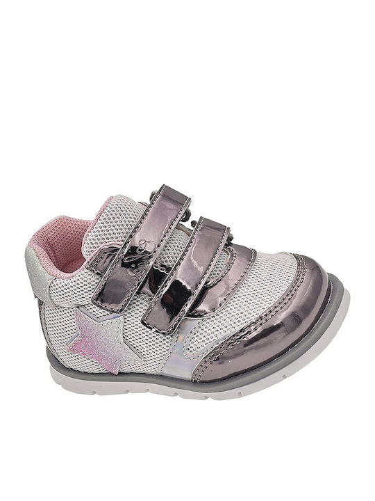 First Step Sneakers Παιδικά Sneakers με Σκρατς Πολύχρωμα