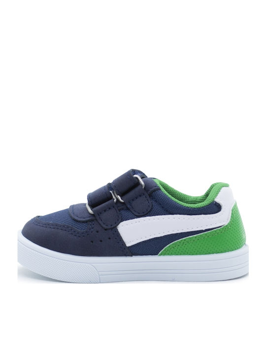 Fulton Παιδικά Sneakers με Σκρατς Μπλε