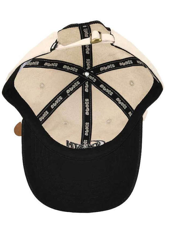 Dudes Death Dad Cap Off White