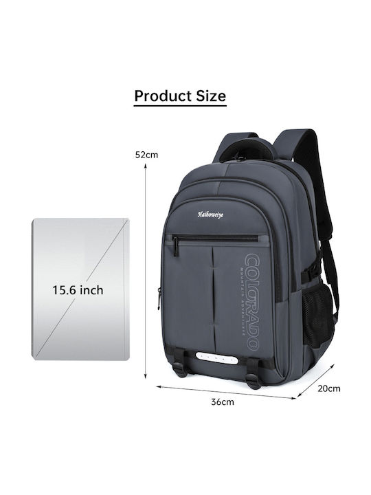Backpack Αδιάβροχο 39lt Γκρι Backpack Αδιάβροχο 39lt Γκρι