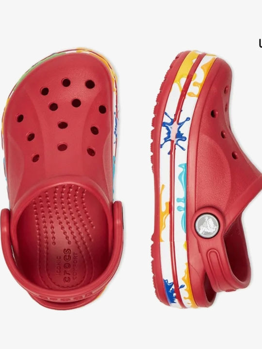 Children's Anatomical Beach Shoes Red