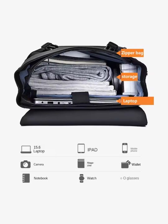 Backpack Αδιάβροχο Μαύρο
