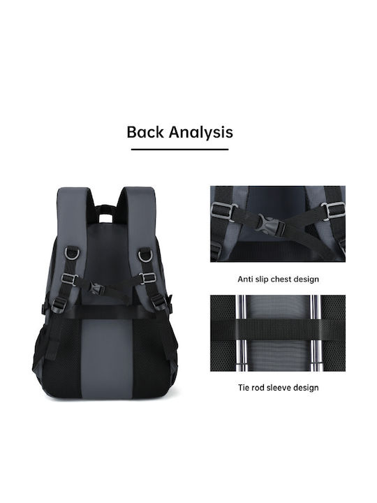 Backpack Αδιάβροχο 39lt Μαύρο